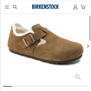 New Birkenstock London Shearling
